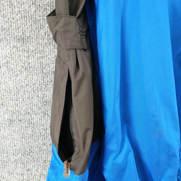 Proquip Men's Jacket Blue Black XL Silk Touch 1/4 Zip Mock Neck Long Sleeve Pull - Picture 10 of 15